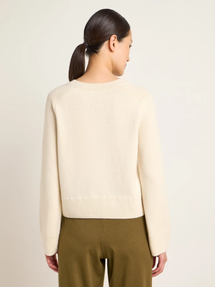 Lanius Cropped Pullover (GOTS) Outlet