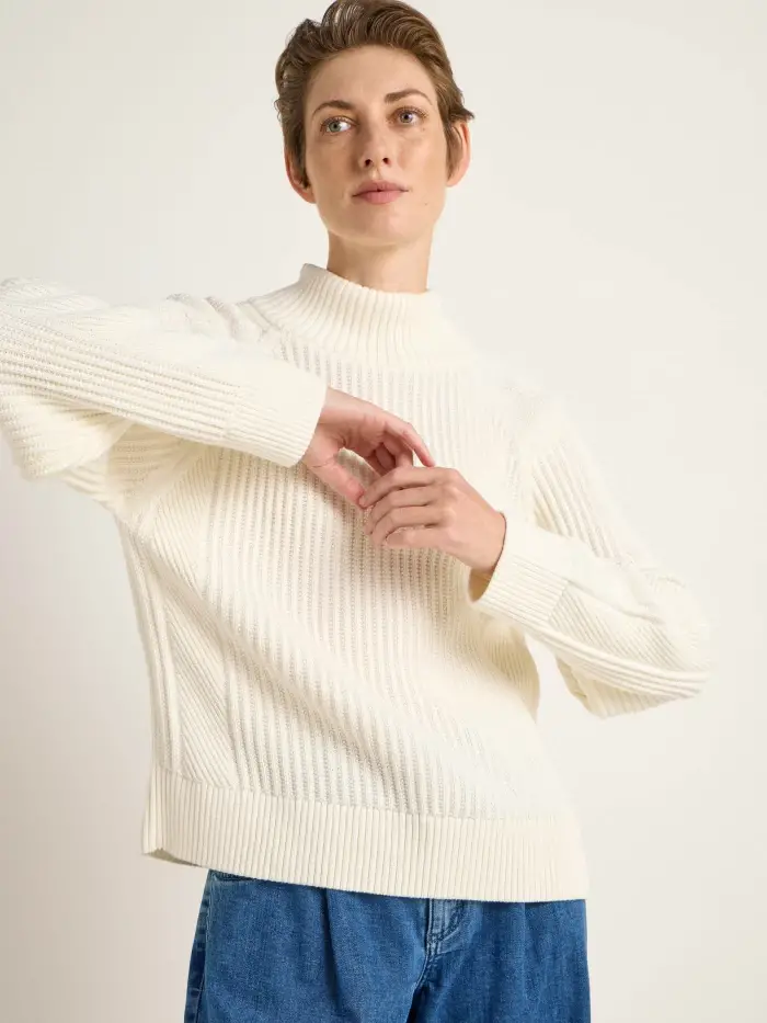 Lanius Grobstrick Pullover (GOTS) Blitzverkäufe