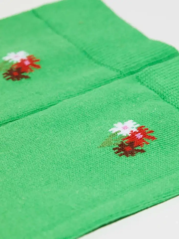 Lanius Socken mit Stickerei (GOTS) JETZT KAUFEN