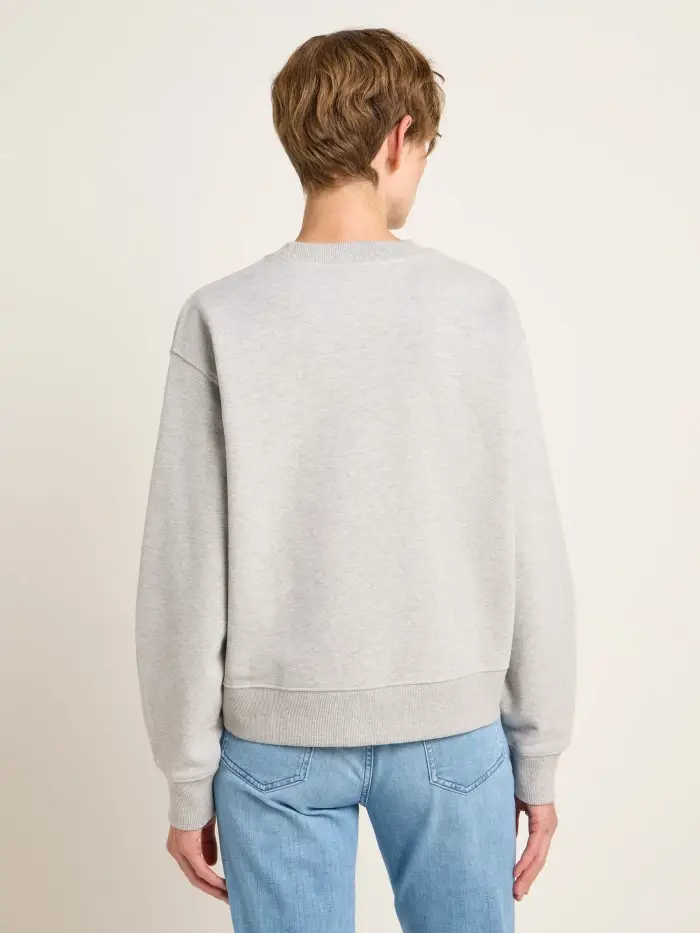 Lanius Statement Sweatshirt "WOW" (GOTS) Fabrik Onlineshop