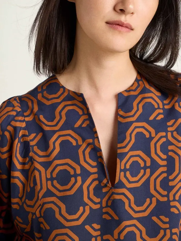 Lanius Bluse mit Kräuseln Saisonschlussverkauf