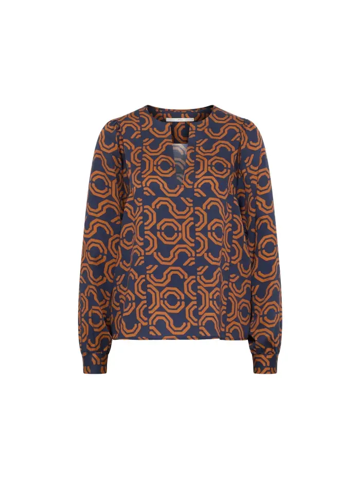 Lanius Bluse mit Kräuseln Saisonschlussverkauf