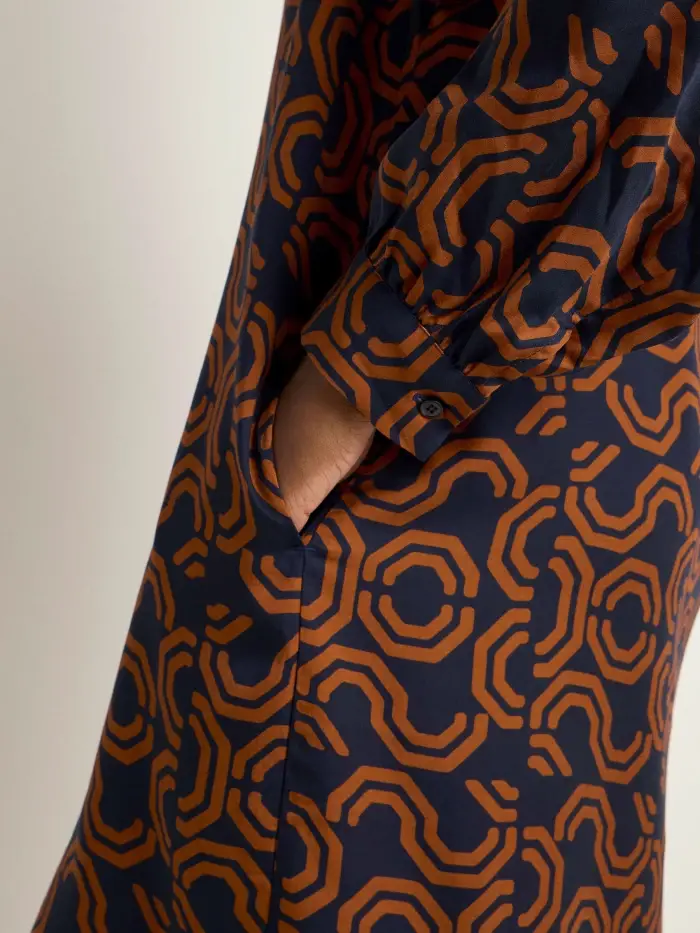Lanius Kleid mit Kräuseln Muttertagsangebot