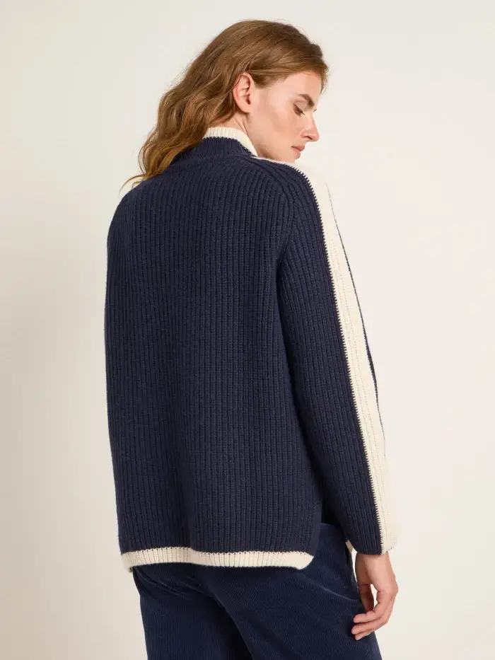 Lanius Pullover in Rippoptik (GOTS) Online Outlet