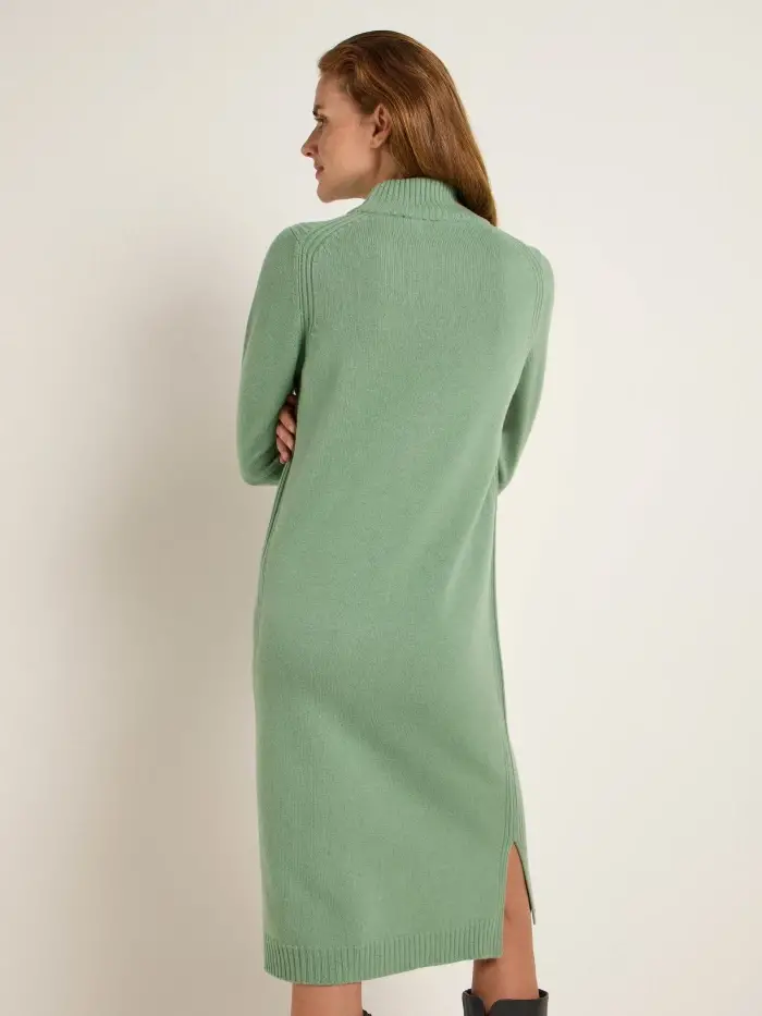 Lanius Rippen-Strickkleid Große Rabatte