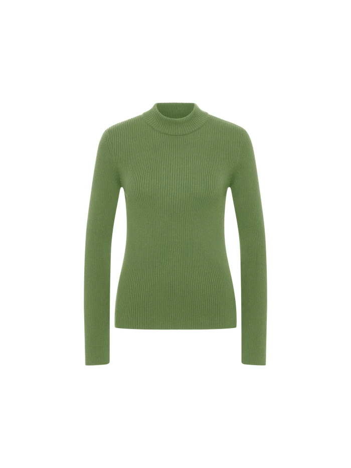Lanius Stehkragenpullover (GOTS) Tägliche Deals