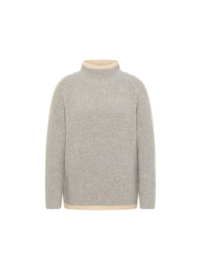 Lanius Pullover in Rippoptik (GOTS) Sonderangebot