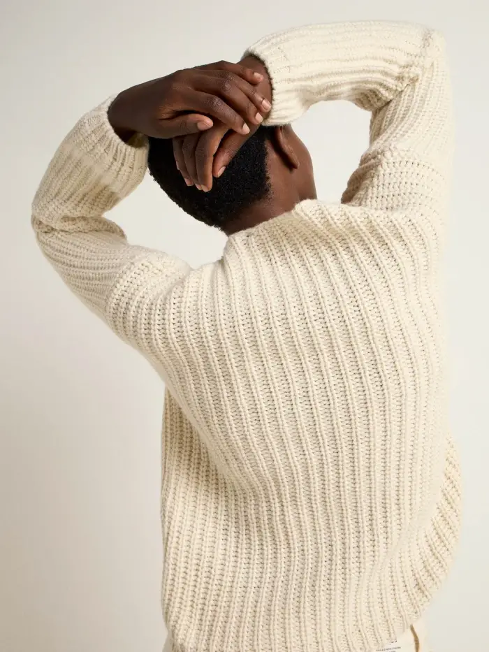 Lanius Pullover mit V-Ausschnitt (GOTS) Günstig kaufen