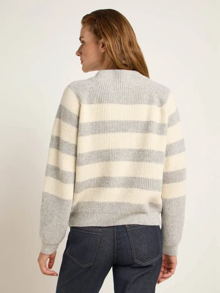 Lanius Streifenpullover (GOTS) Flash Sale