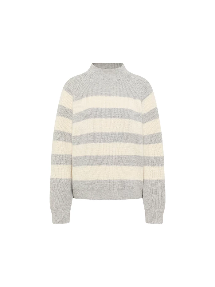 Lanius Streifenpullover (GOTS) Flash Sale