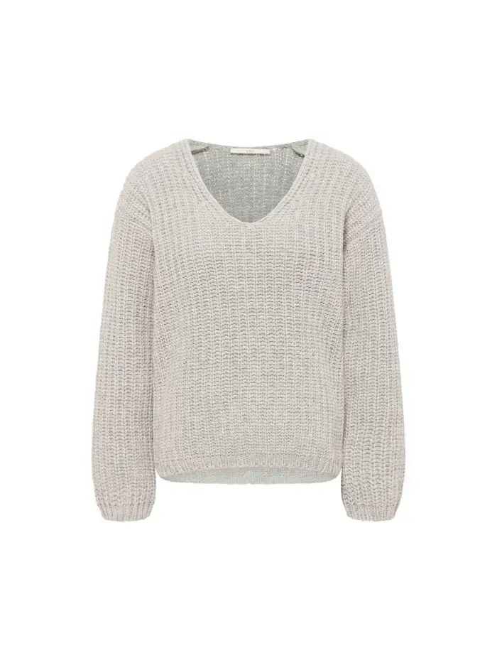 Lanius Pullover mit V-Ausschnitt (GOTS) Begrenztes Angebot