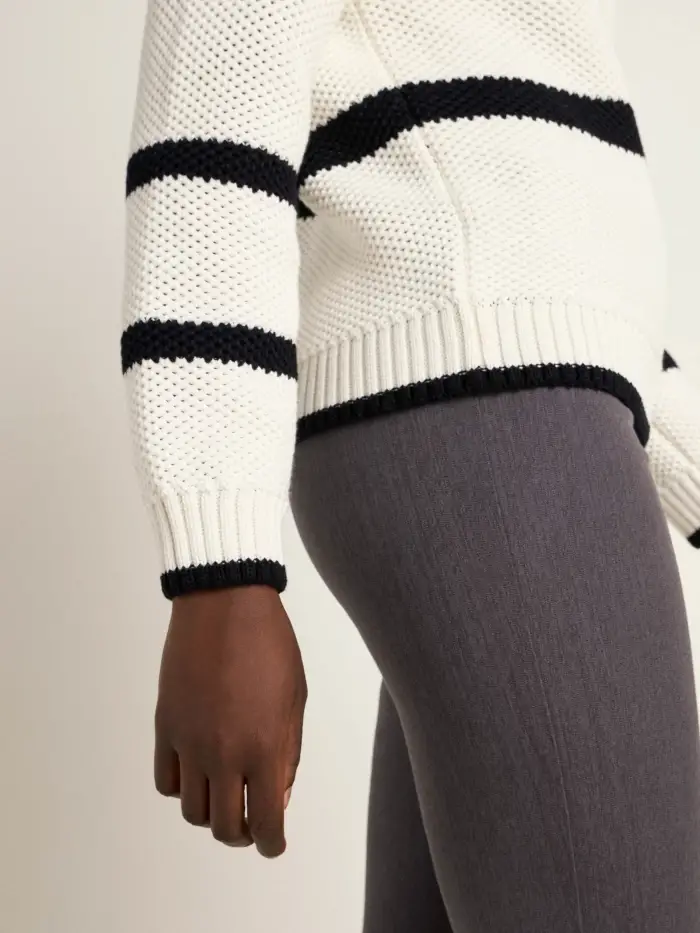 Lanius Blockstreifen Pullover (GOTS) Exklusivangebot