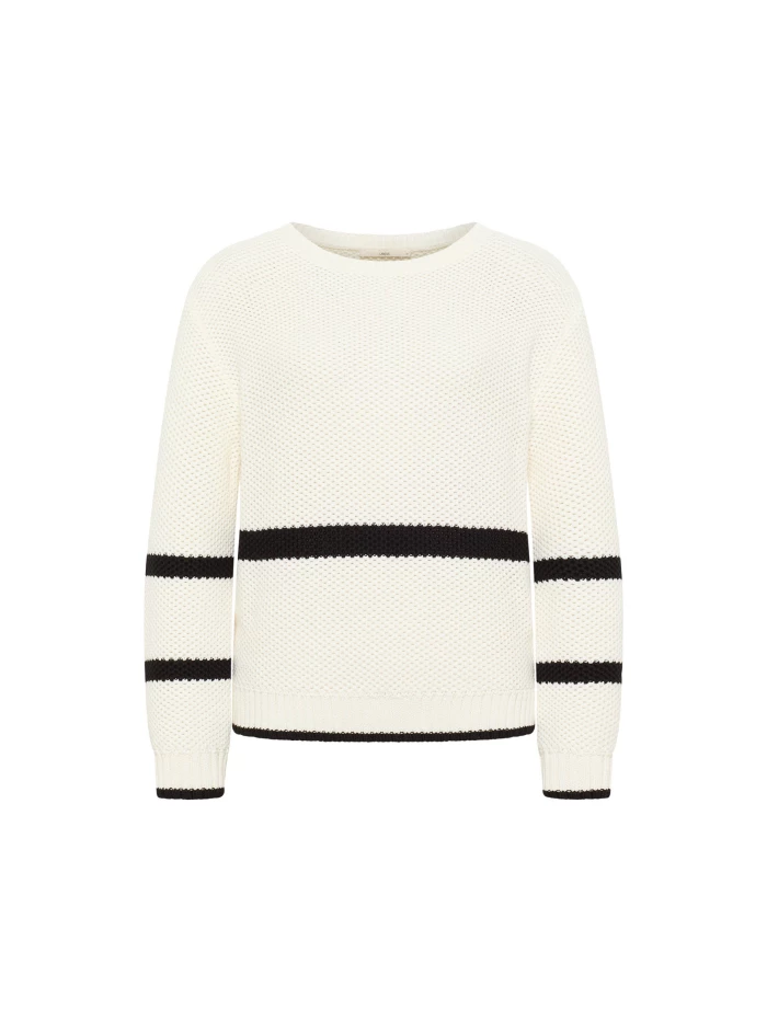 Lanius Blockstreifen Pullover (GOTS) Exklusivangebot