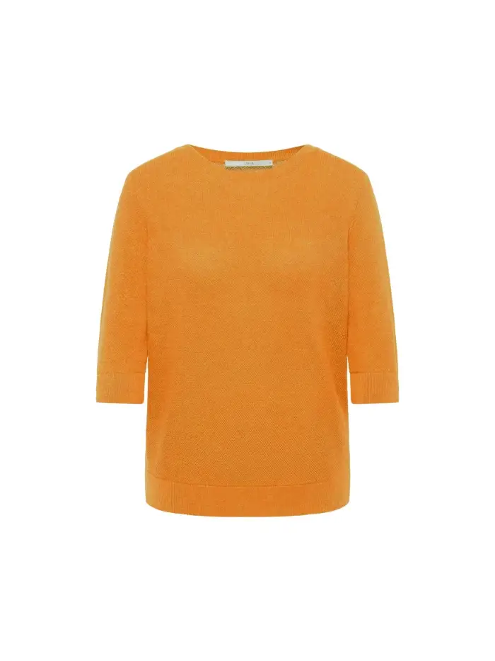 Lanius Struktur-Halbarmpullover (GOTS) Vatertagsangebot