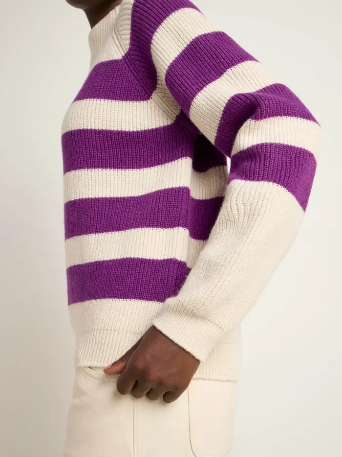 Lanius Streifenpullover (GOTS) Lagerräumung