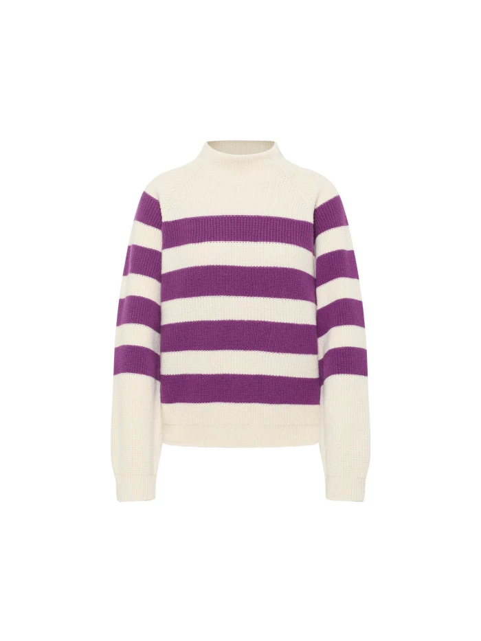 Lanius Streifenpullover (GOTS) Lagerräumung