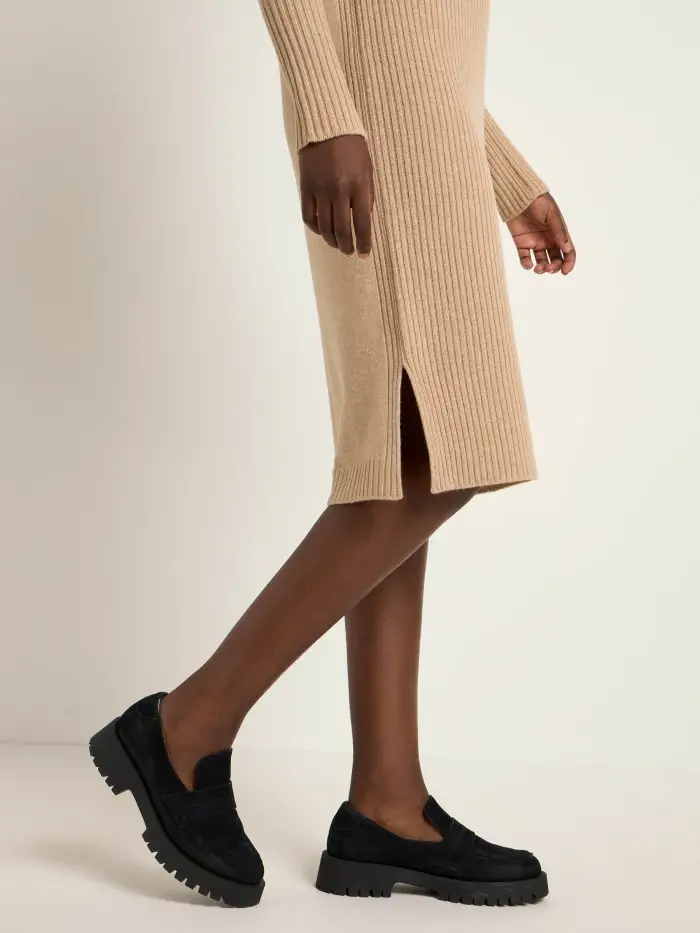 Lanius Rippen-Strickkleid Räumungsverkauf