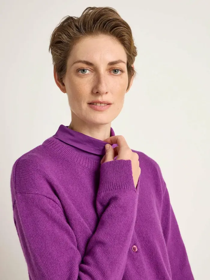 Lanius Boxy Strickjacke (GOTS) Begrenzte Freigabe