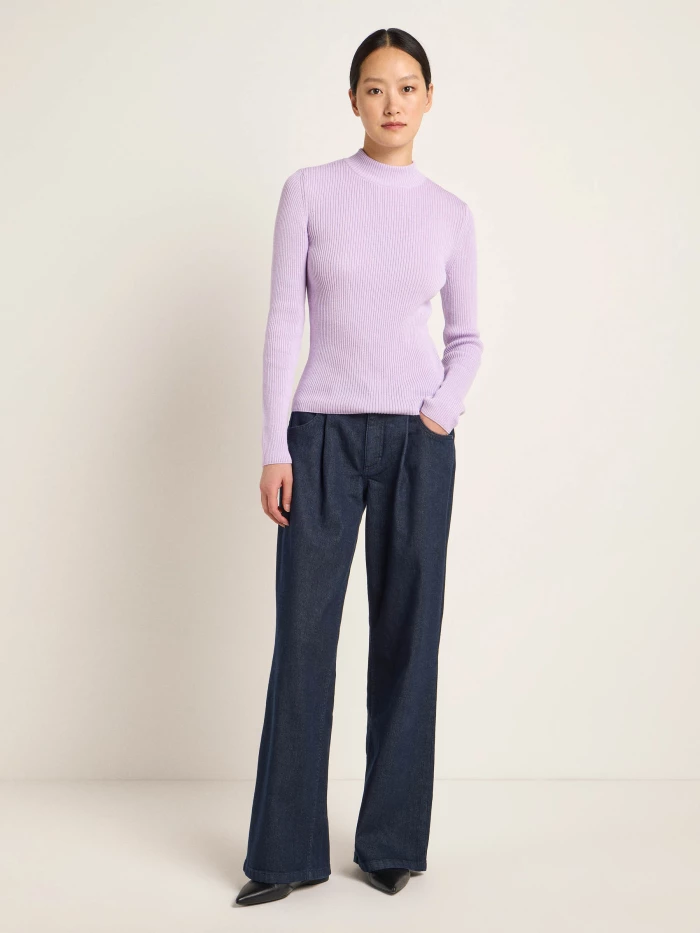 Lanius Stehkragenpullover (GOTS) Letzte 2 Tage