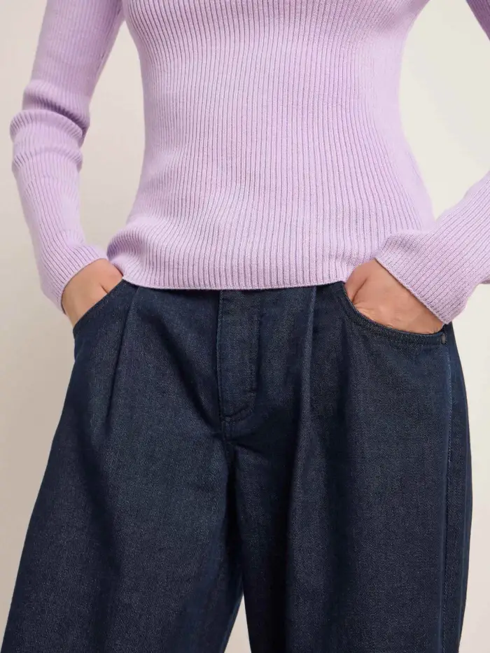 Lanius Stehkragenpullover (GOTS) Letzte 2 Tage