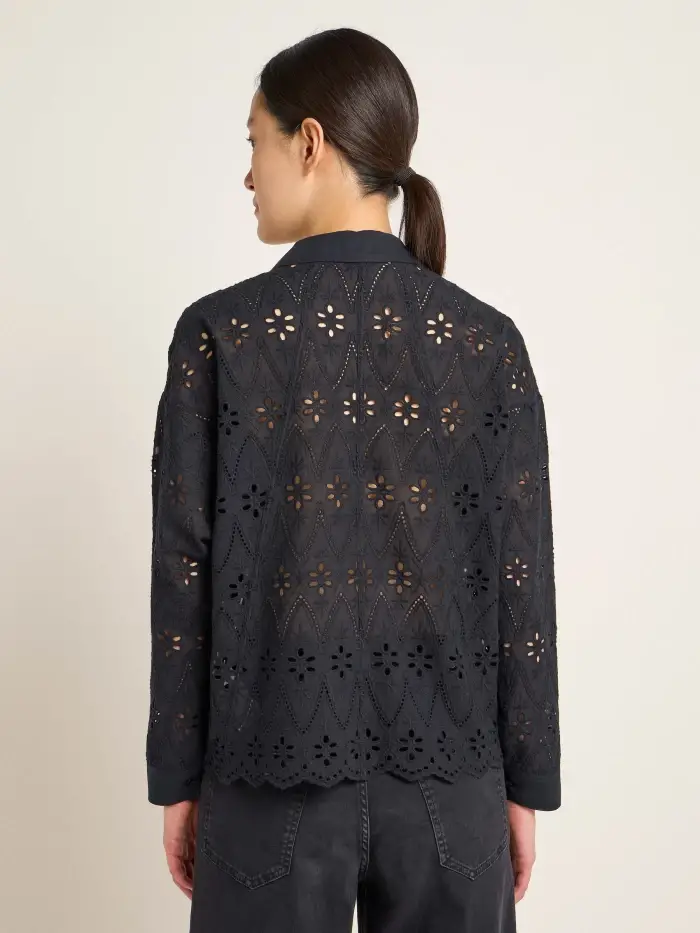 Lanius Spitzen-Hemdbluse Bis zu 55% Rabatt