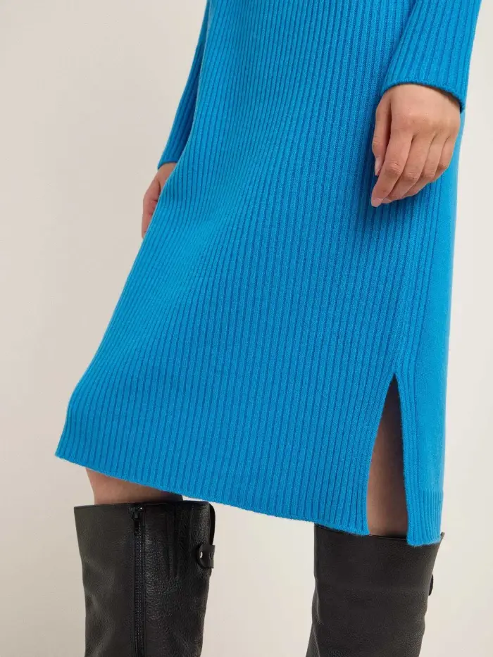 Lanius Rippen-Strickkleid Super Rabatt
