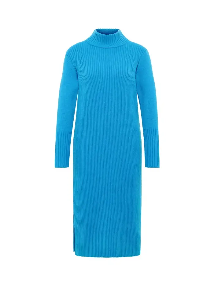 Lanius Rippen-Strickkleid Super Rabatt