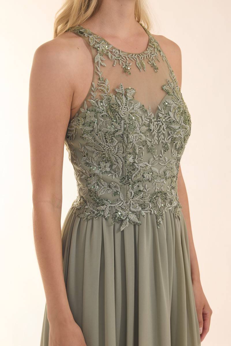 ﻿Laona DREAMY BLOSSOM DRESS Maxikleid aus Chiffon Weihnachtsangebot