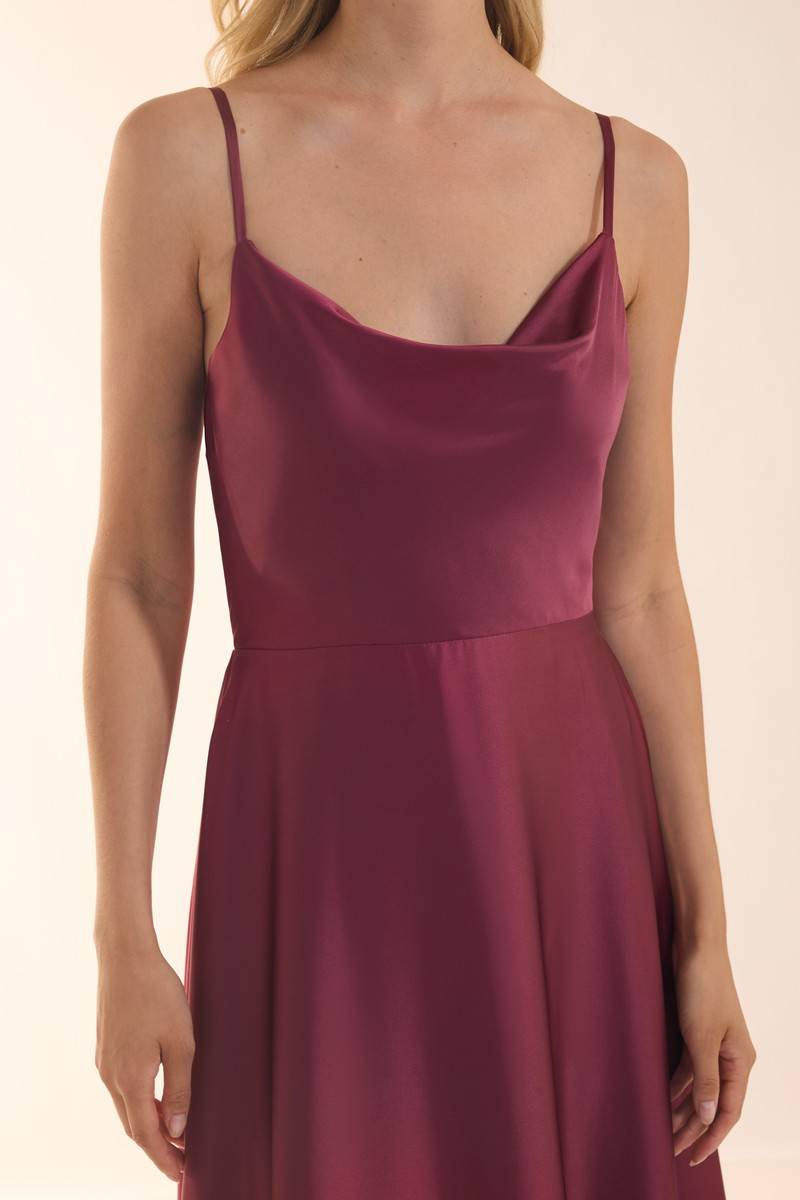 Laona ICONIC BOW DRESS Maxikleid aus Satin Große Rabatte