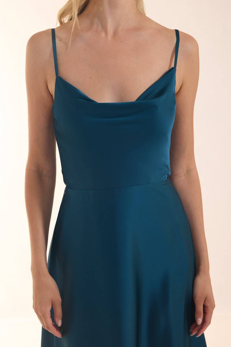 Laona ICONIC BOW DRESS Maxikleid aus Satin Bestseller