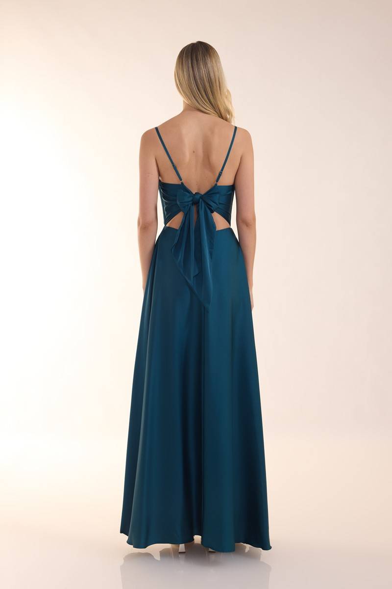 Laona ICONIC BOW DRESS Maxikleid aus Satin Bestseller
