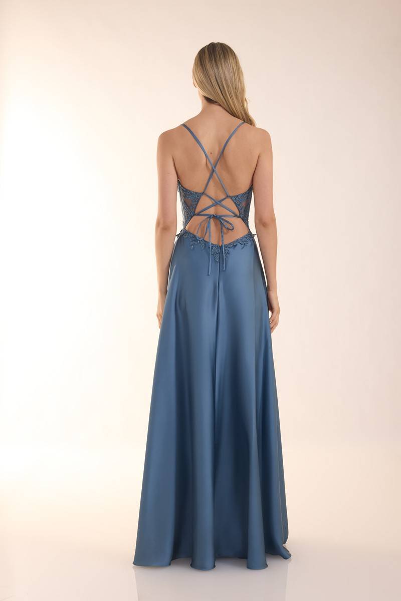 Laona STOLE YOUR HEART DRESS Maxikleid aus Satin Letzte 3 Tage