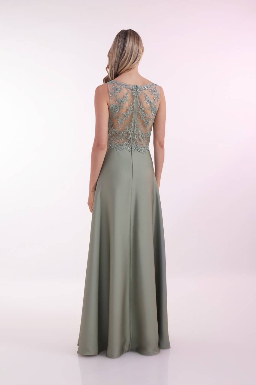 Laona SLEEK PRINCESS DRESS Besticktes Maxikleid aus Satin Bis zu 60% Rabatt