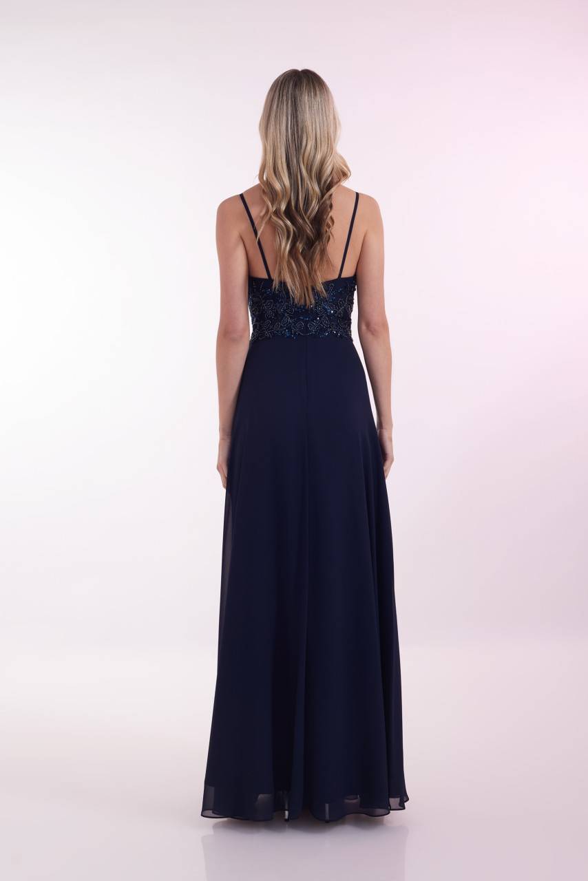 Laona GARDENIA DRESS Besticktes Maxikleid mit V-Ausschnitt Bis zu 65% Rabatt