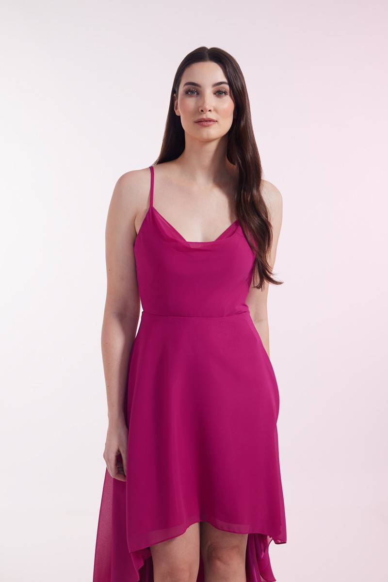 Laona SWEET BOW DRESS Vokuhila-Kleid mit Schleife aus Chiffon Begrenzt auf 3 Tage