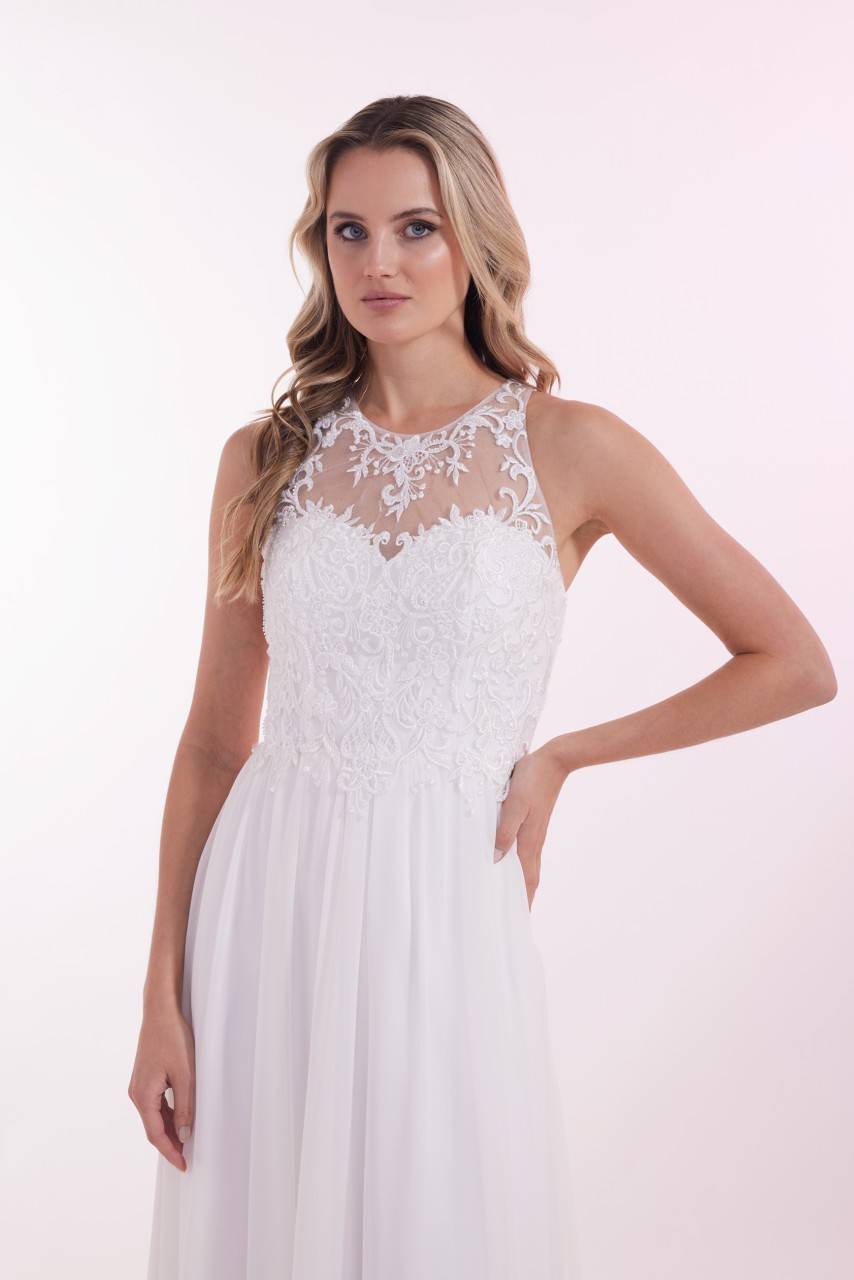 Laona SPRING BOUQUET DRESS Besticktes Maxikleidmit Rundhals Meist gekauft