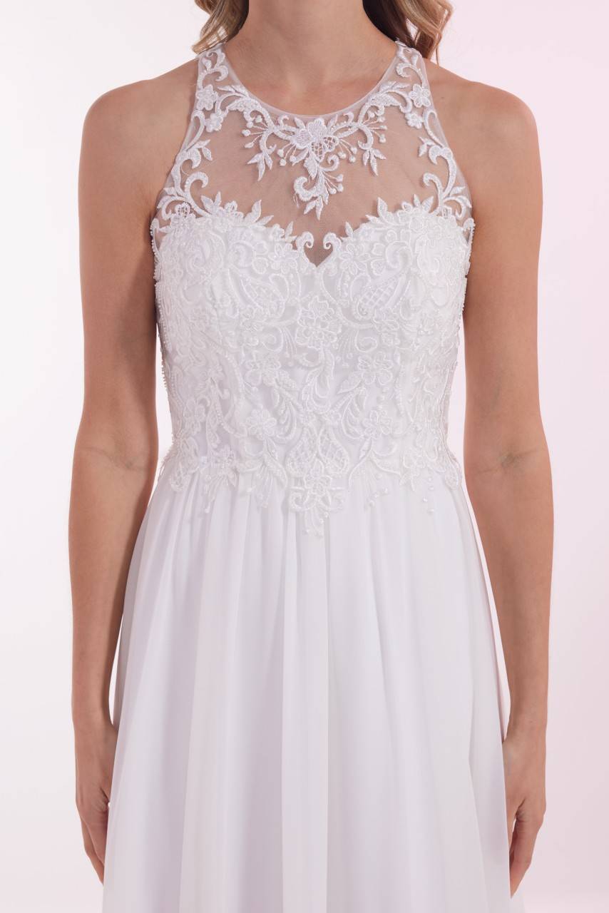 Laona SPRING BOUQUET DRESS Besticktes Maxikleidmit Rundhals Meist gekauft