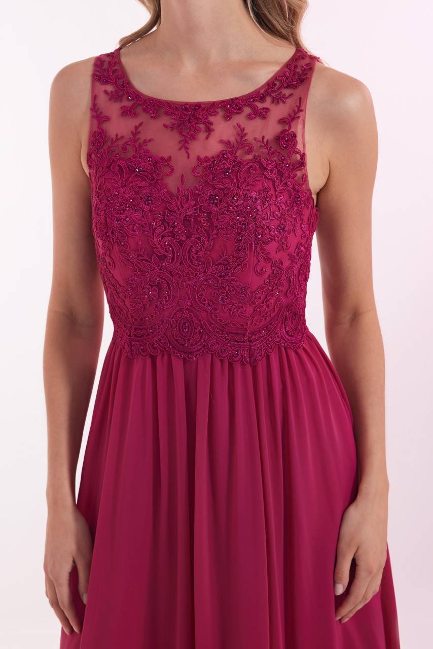 Laona PRINCESS MAXI DRESS Romantisches Maxikleid mit Spitzenapplikation Versandkostenfrei