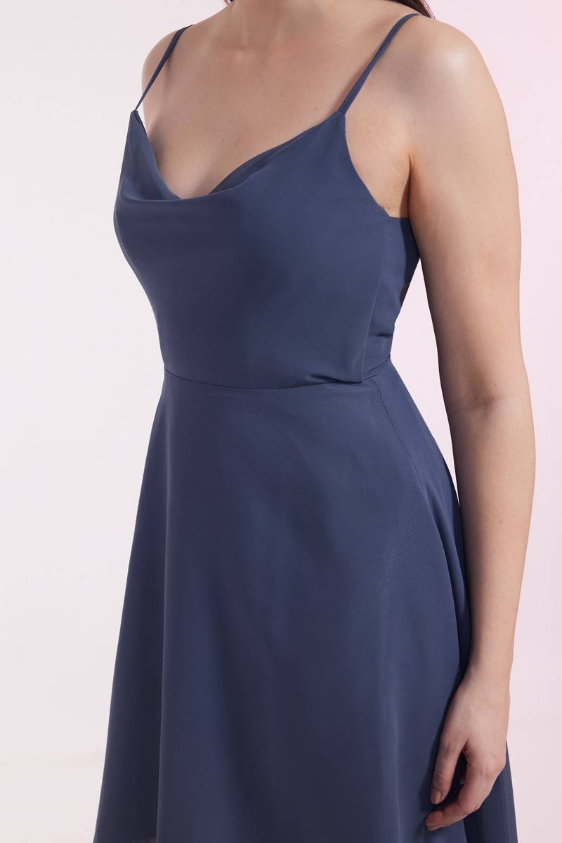 Laona SWEET BOW DRESS Vokuhila-Kleid mit Schleife aus Chiffon Saisonschlussverkauf
