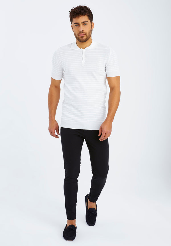 Leif Nelson Polo-Shirt Feinstrick Bestseller