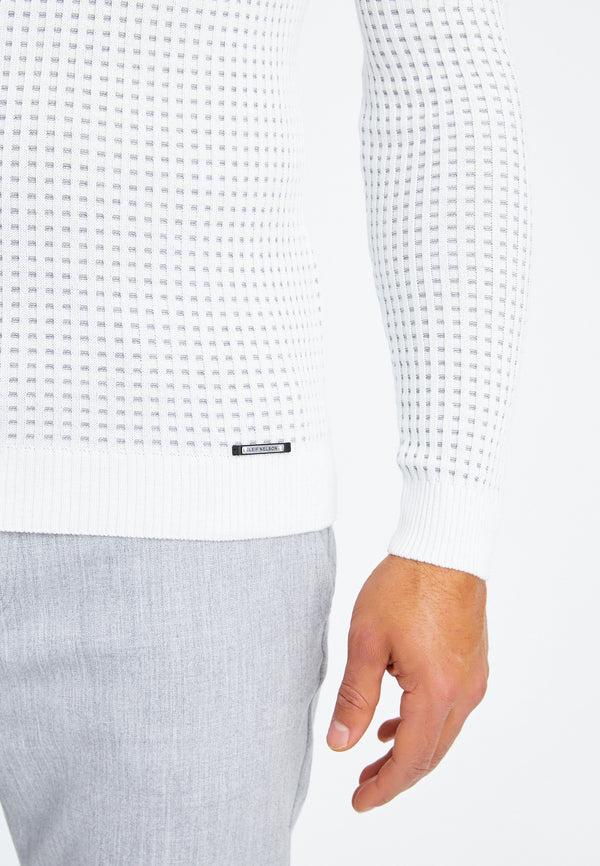 Leif Nelson Strickpullover Feinstrick Rundhals Saisonale Angebote