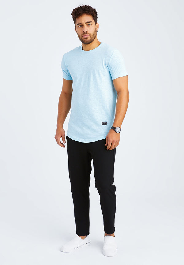 Leif Nelson Rundhals-Shirt Kostenlose Rückgabe