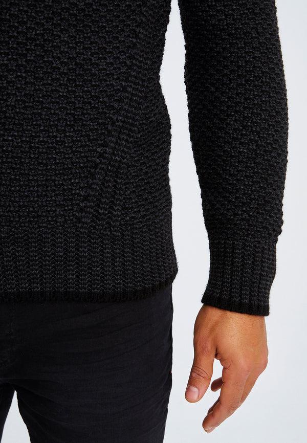 Leif Nelson Strickjacke mit Kapuze Zeitbegrenzte Promotion