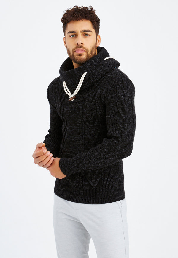 Leif Nelson Grobstrick Rollkragenpullover Bis zu 55% Rabatt