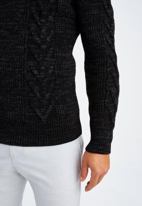 Leif Nelson Grobstrick Rollkragenpullover Bis zu 55% Rabatt