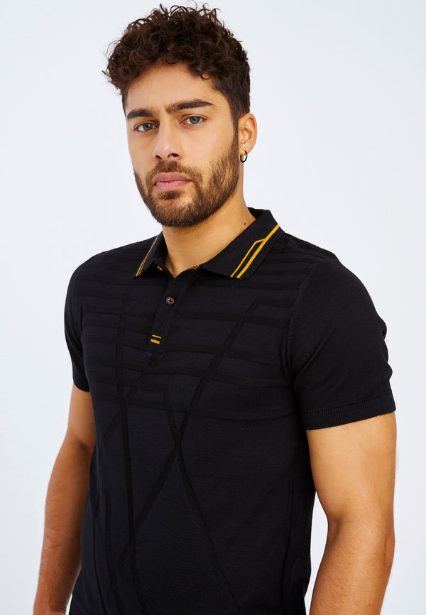 Leif Nelson Polo-Shirt Feinstrick Discount Store für neue Produkte