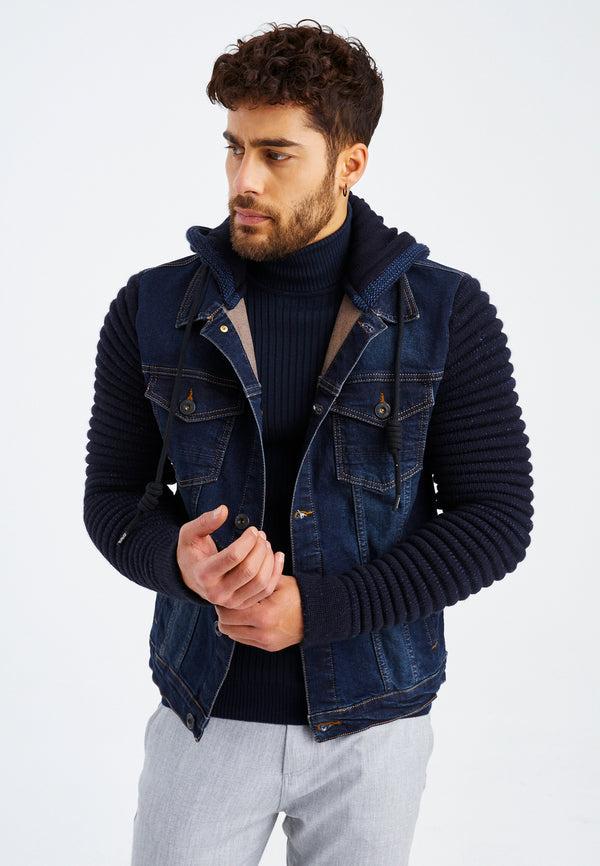 Leif Nelson Jeans-Jacke Kapuze Angebote