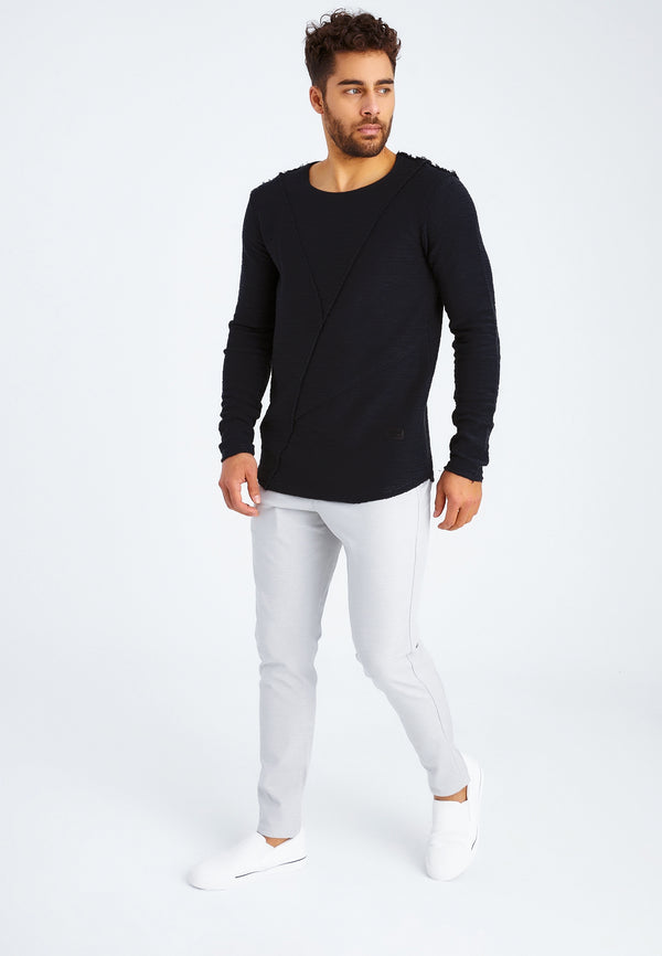 Leif Nelson Longsleeve Rundhals Lagerräumung
