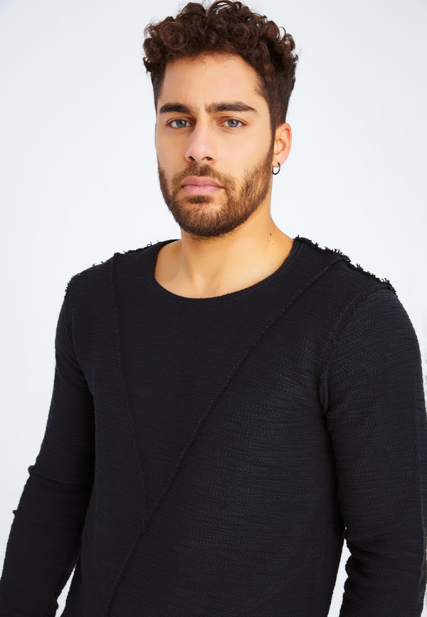 Leif Nelson Longsleeve Rundhals Lagerräumung