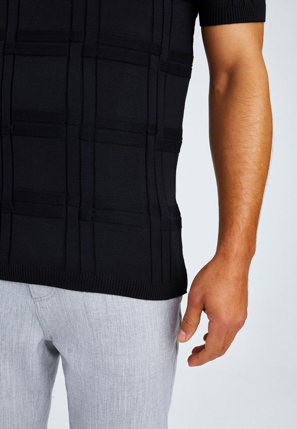 Leif Nelson Polo-Shirt Feinstrick mit Reißverschluss Heißer Verkauf